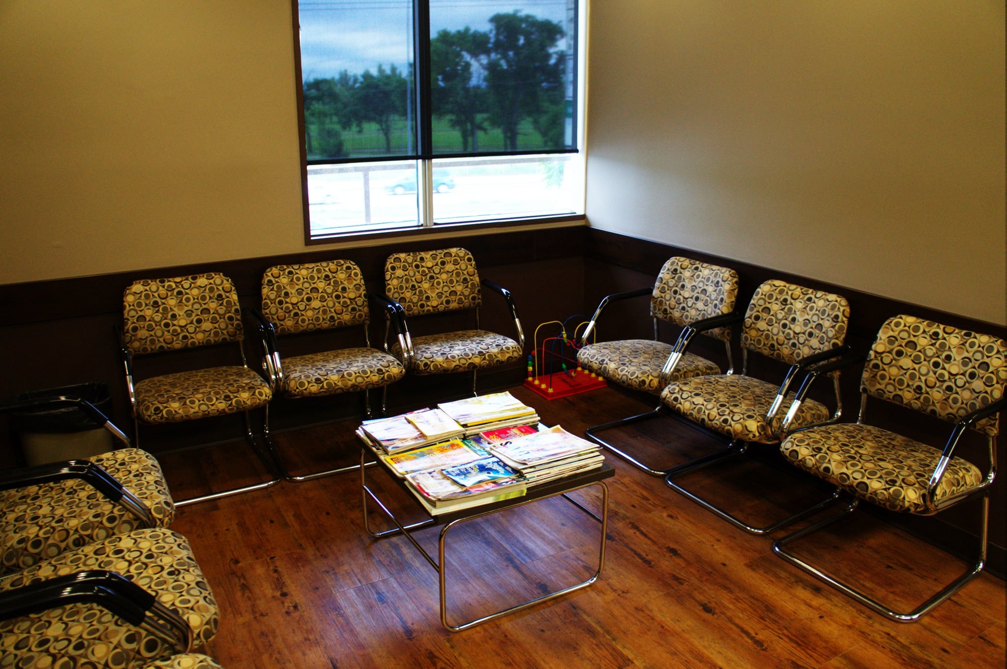 Dental reception area